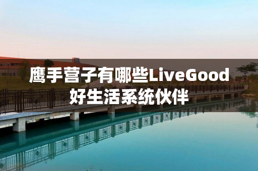 鹰手营子有哪些LiveGood好生活系统伙伴