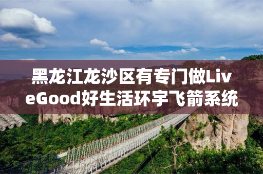 黑龙江龙沙区有专门做LiveGood好生活环宇飞箭系统的伙伴吗