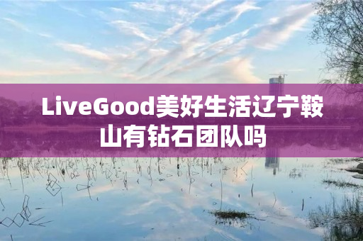 LiveGood美好生活辽宁鞍山有钻石团队吗