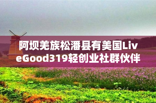 阿坝羌族松潘县有美国LiveGood319轻创业社群伙伴吗