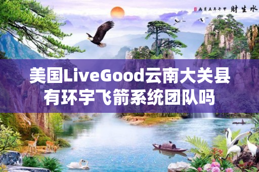 美国LiveGood云南大关县有环宇飞箭系统团队吗