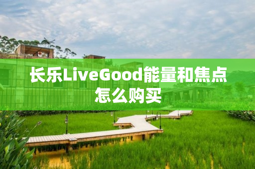 长乐LiveGood能量和焦点怎么购买