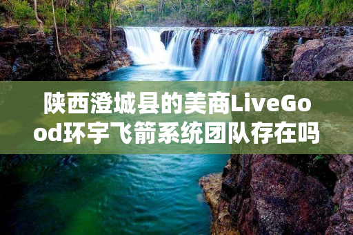 陕西澄城县的美商LiveGood环宇飞箭系统团队存在吗